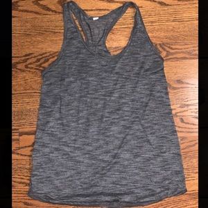 lululemon athletica gray tank top